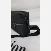 کیف دوشی زنانه جنس نانسی رنگ مشکی سایز 20 در 13 سبک