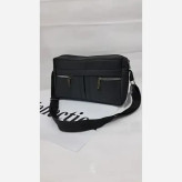 کیف دوشی زنانه جنس نانسی رنگ مشکی سایز 20 در 13 سبک