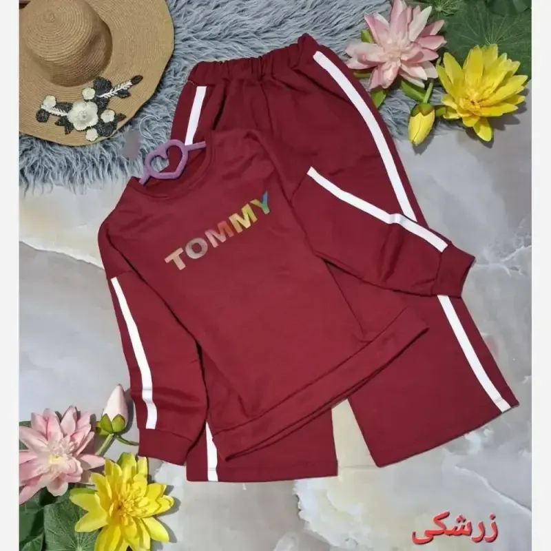 ست دورس و شلوار نیم بگ تینیجری توکرکی ضخیم فری سایز