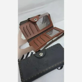 کیف پول مردانه چرم جیبی جاکارتی دار سایز 13 در 8