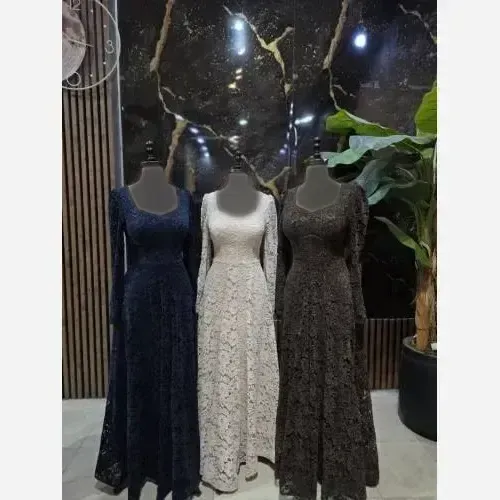 لباس مدل ملیکا گیپور مخمل درجه یک سایز 38 تا 48