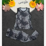 ست ورزشی و خانگی زنانه فلامنت کشی سایز بزرگ فری سایز