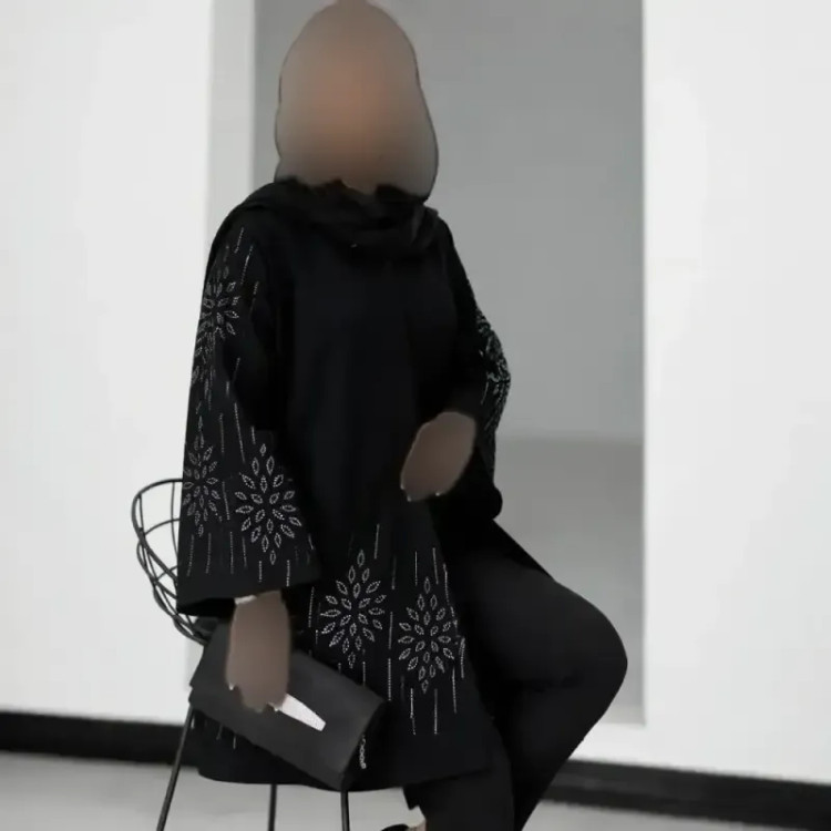 کت مجلسی زنانه شانتون جت بلک رنگ مشکی