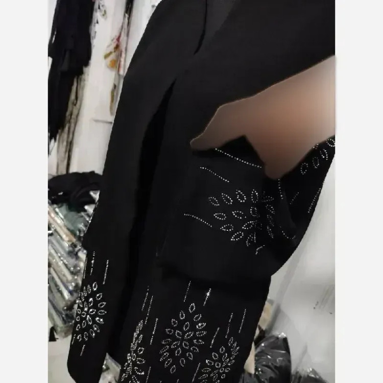 کت مجلسی زنانه شانتون جت بلک رنگ مشکی