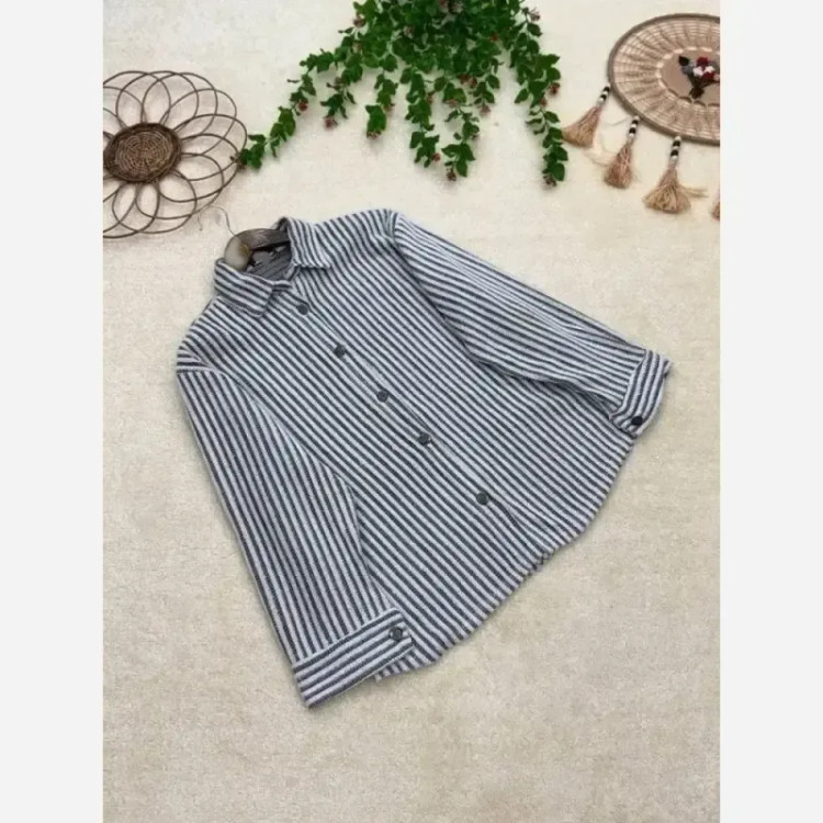 شکت حوله ای نیلو موهر پشمی فری سایز 36 تا 46