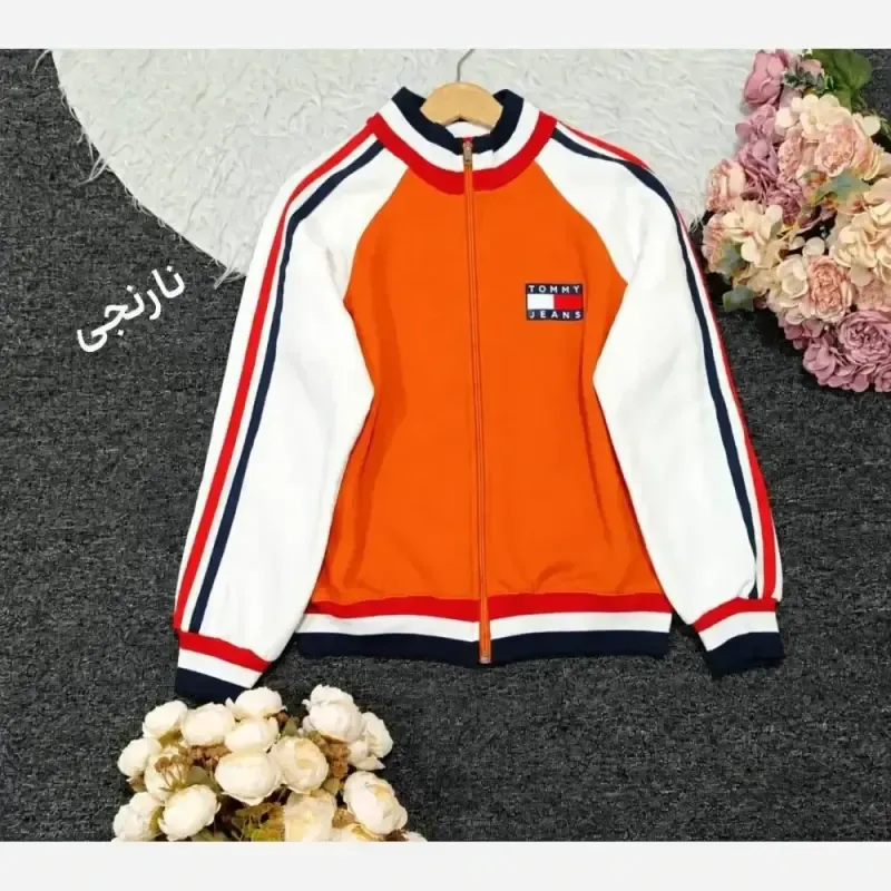 سویشرت دورس سه نخ تو کرکی زنانه فری سایز