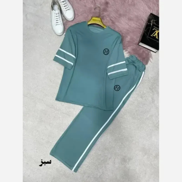 ست اسپرت زنانه مدل سحر جنس گلکسی پنبه سایز فری 38 تا 46