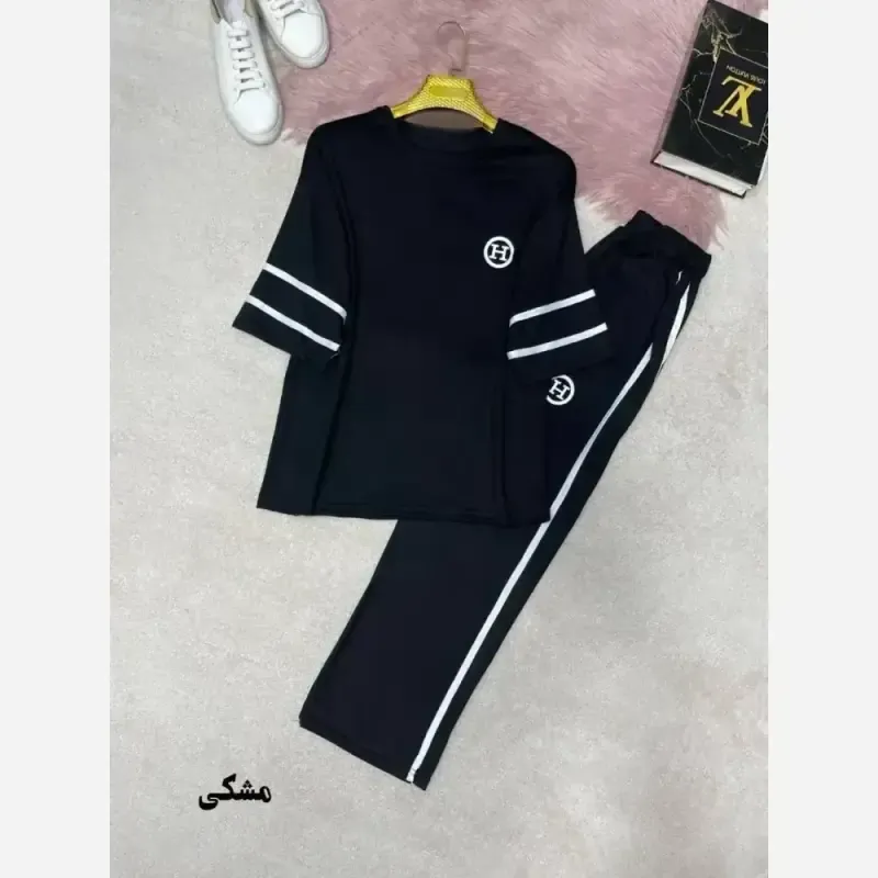 ست اسپرت زنانه مدل سحر جنس گلکسی پنبه سایز فری 38 تا 46