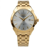 ساعت مچی مردانه سیکو کالکشن طلایی صفحه سفید موتور کوارتز ژاپن