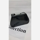 کیف مدل تیلا چرم ورنی مشکی سایز 15 در 22