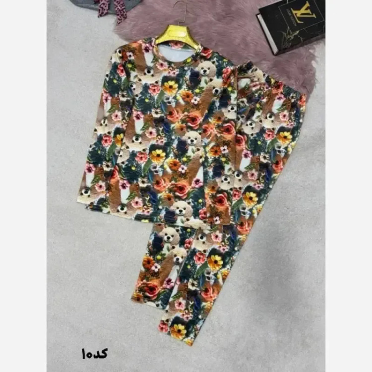 ست مخمل روباهی نرم و لطیف فری سایز 38 تا 46