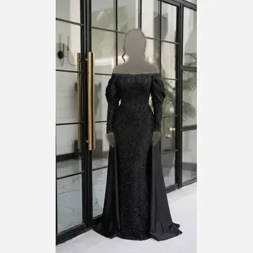پیراهن مجلسی اطلس دودامنه دانتل مخمل و ساتن زارا قد 150 رنگ مشکی و سرمه ای سایز 36 تا 50