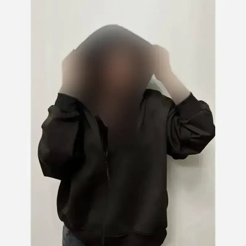 سویشرت LA دورس تو کرکی مشکی زنانه و مردانه سایز فری 38 تا 46