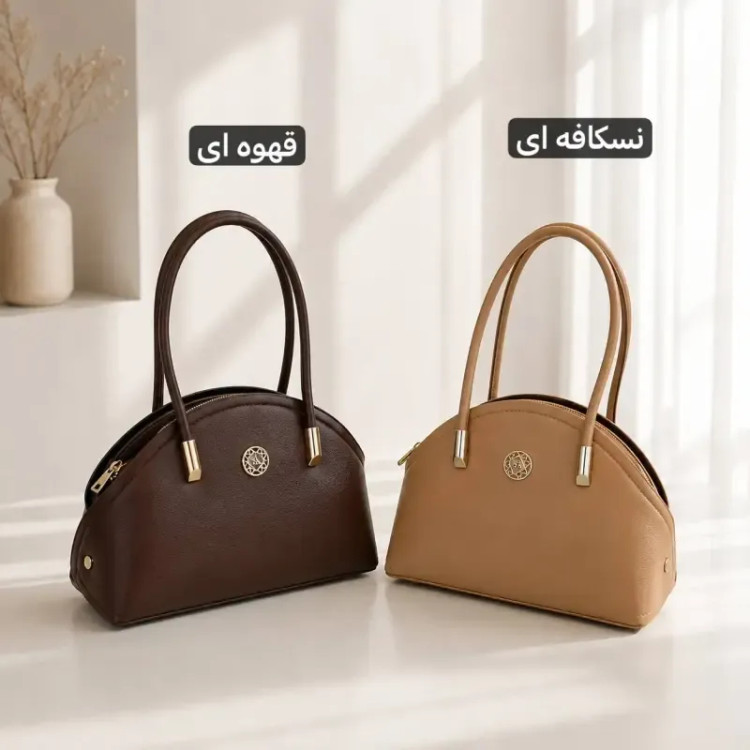کیف دخترانه روزمره سه جیب با بند بلند