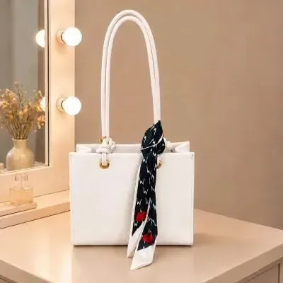 کیف زنانه اسپرت روزمره چرم مصنوعی با بند بلند و سه بند