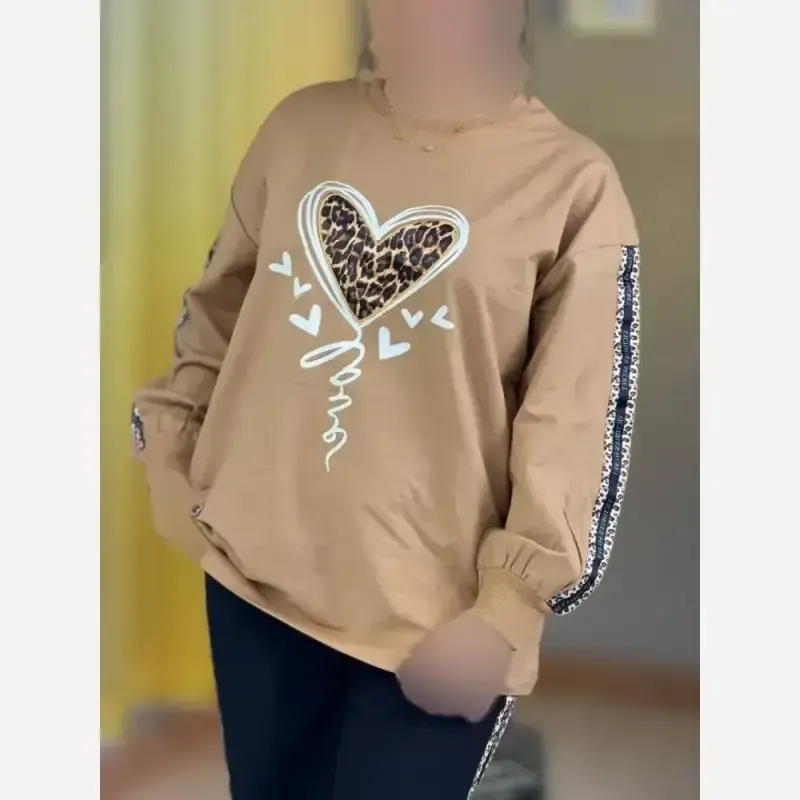 ست بلوز و شلوار زنانه جنس پنبه باکیفیت فری سایز رنگی